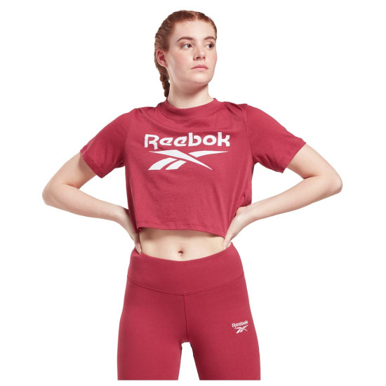Reebok Γυναικεία κοντομάνικη μπλούζα Crop Reebok Γυναικεία κοντομάνικη μπλούζα Crop